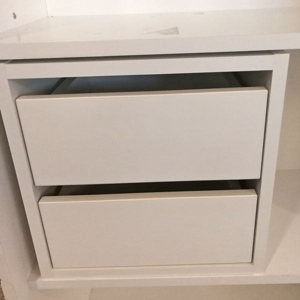 Skuffeinnsats 39,5 x 33,5 x 33 2 skuffer