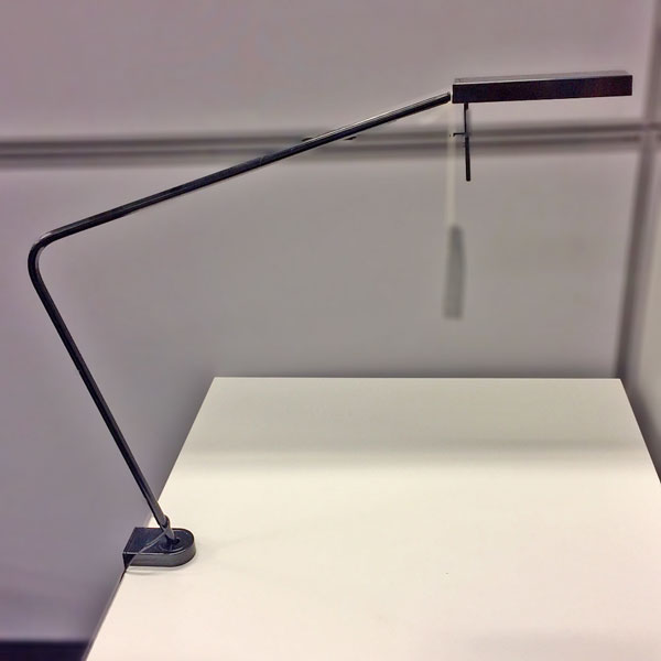 Bordlampe sort Glamox Luxo Ninety LED