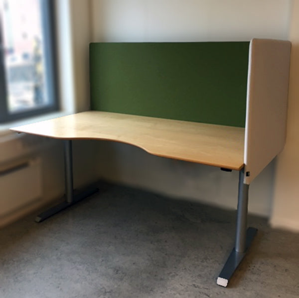 Skillevegg bord grønn H76 B180 EFG