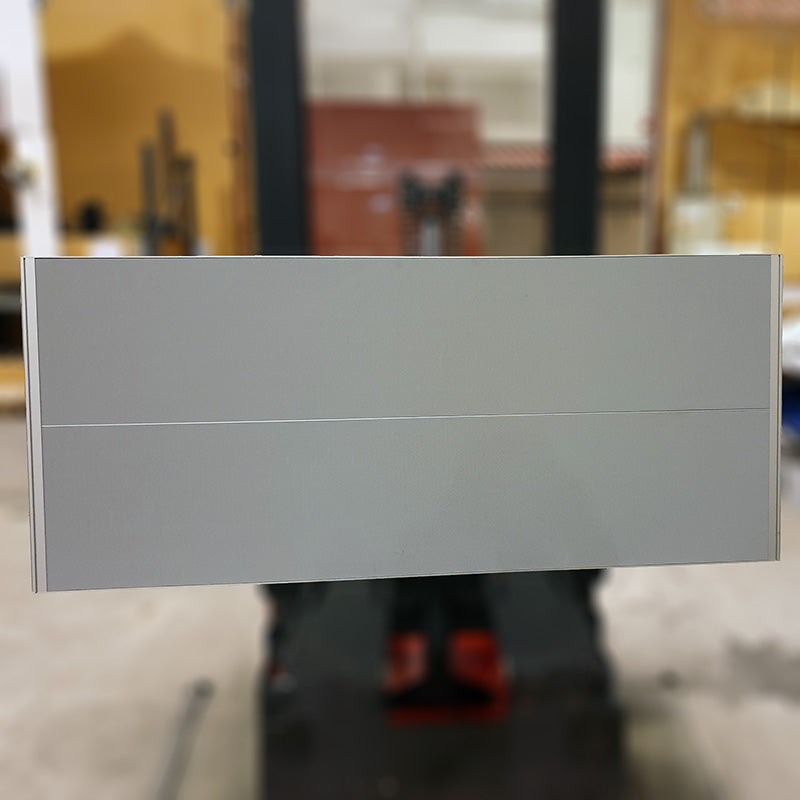 Skillevegg bord grå 160 x 69 Kinnarps
