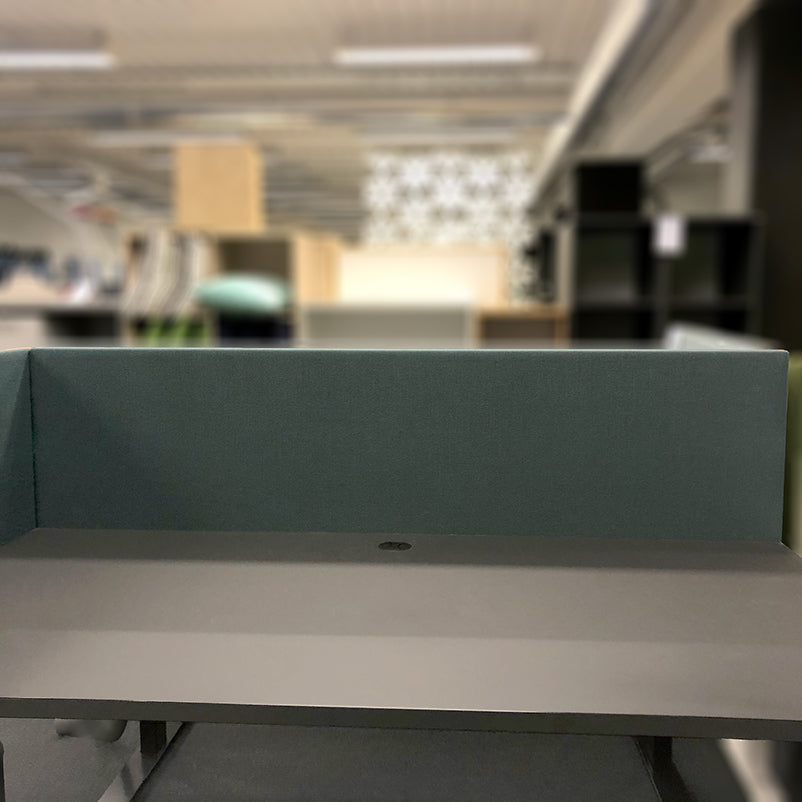 Skillevegg bord petrol H64 B160 Glimåkra LimbusDeskup Soft