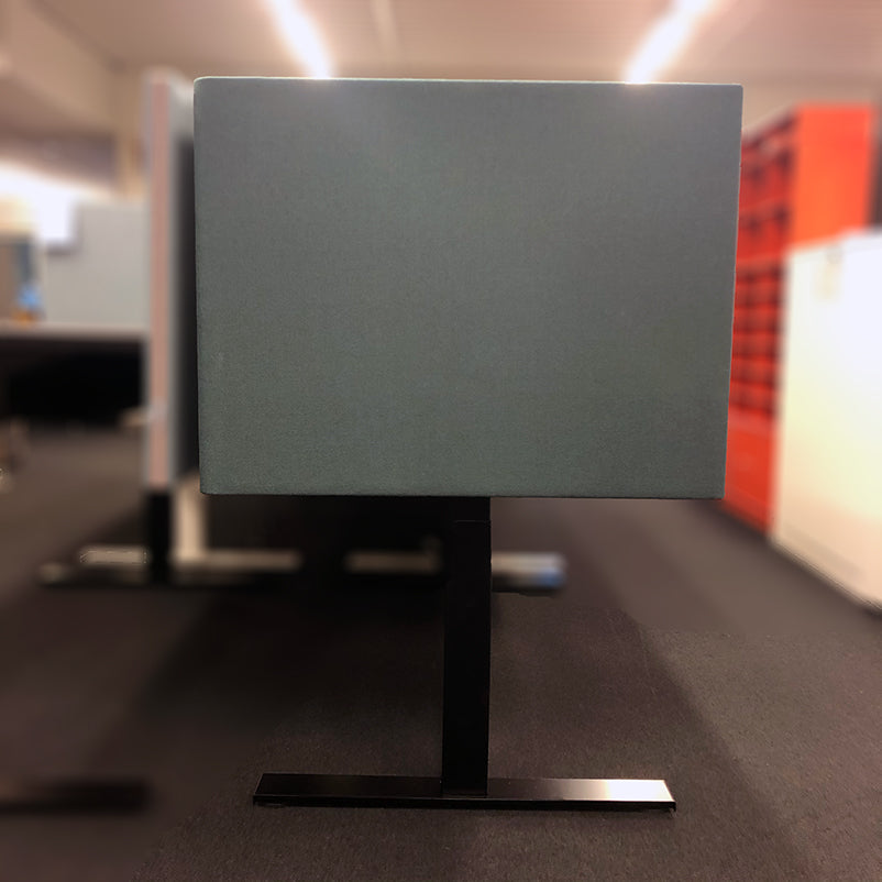 Skillevegg bord petrol H64 B84 Glimåkra LimbusDeskup Soft