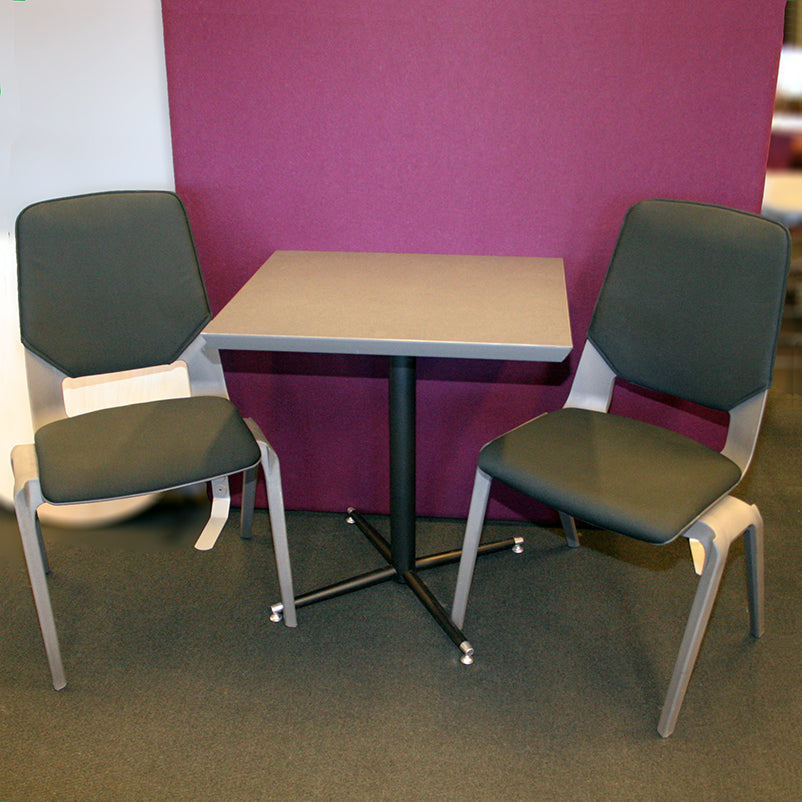 Konferansestol grå/sort Merryfair Fila