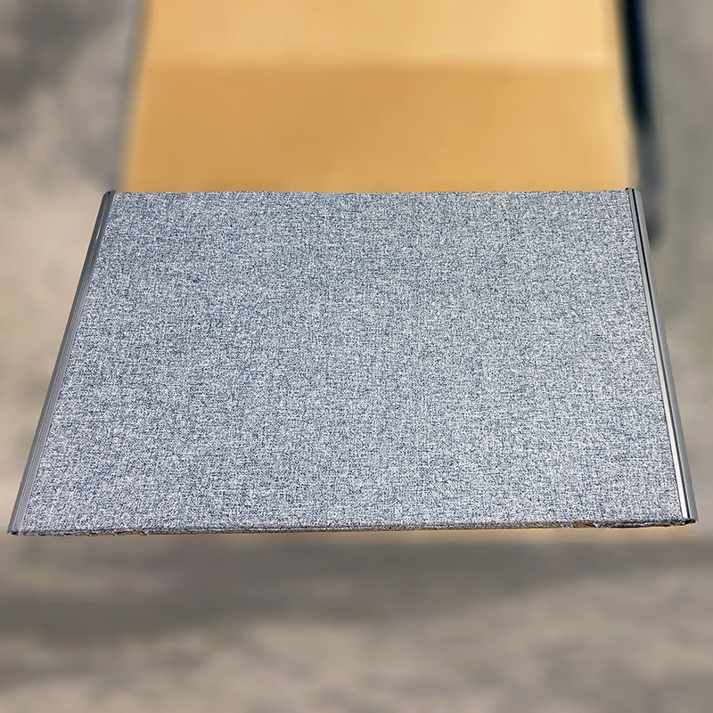 Skillevegg bord gråmelert H48 B80 EFG