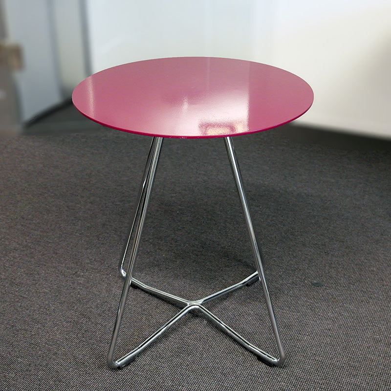 Sofabord lilla Ø42 Martela Scoop