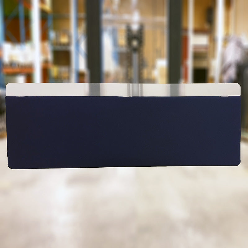 Skillevegg bord blå 180 x 65 Götessons plexiglass