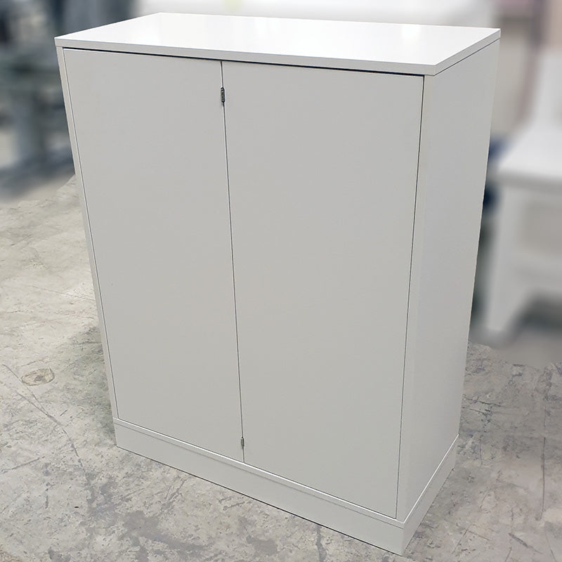 Skap 3P hvit slagdører Duba 91 x 40 x 116