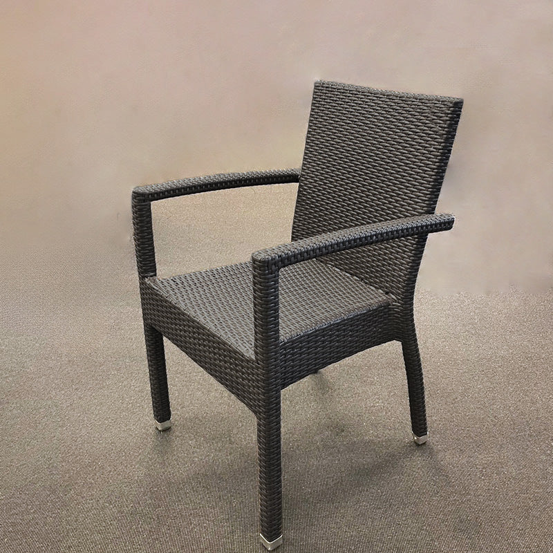 Konferansestol sort Contral rotting utestol