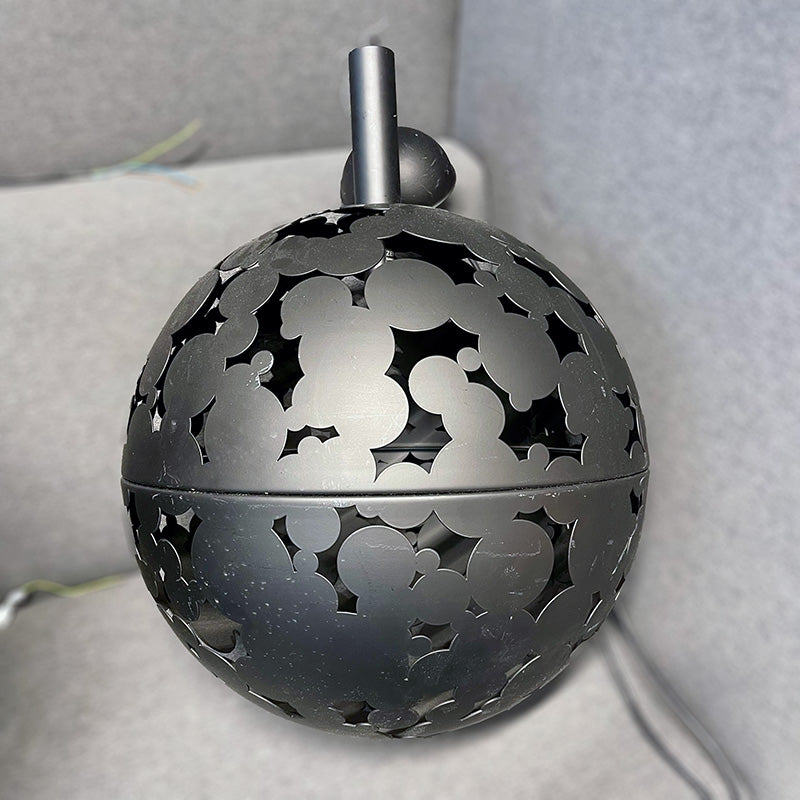 Taklampe sort Camouflage pendel  Ø 50