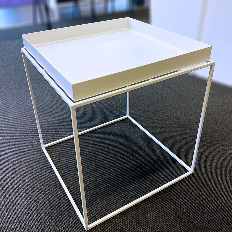 Sofabord hvit 40x40 Hay Tray