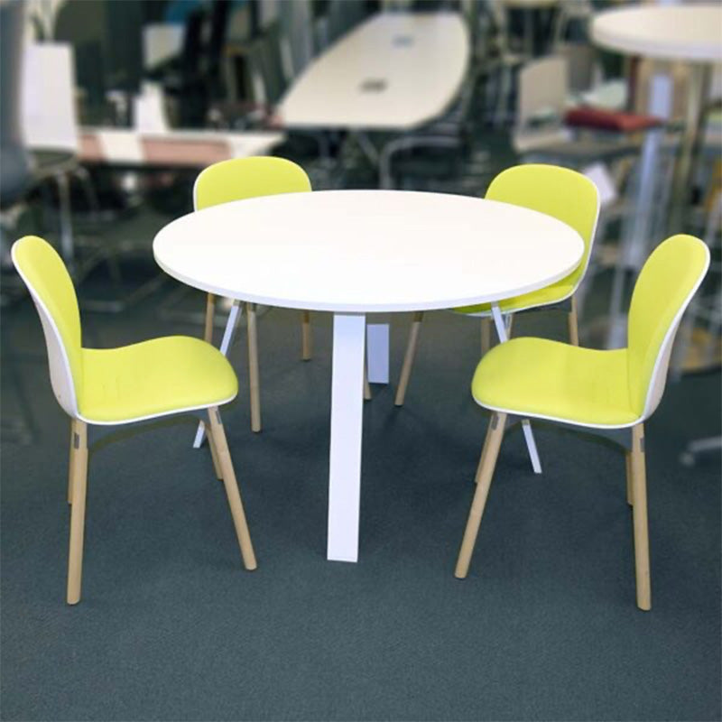 Konferansestol lime grønn RBM Noor treben i ask