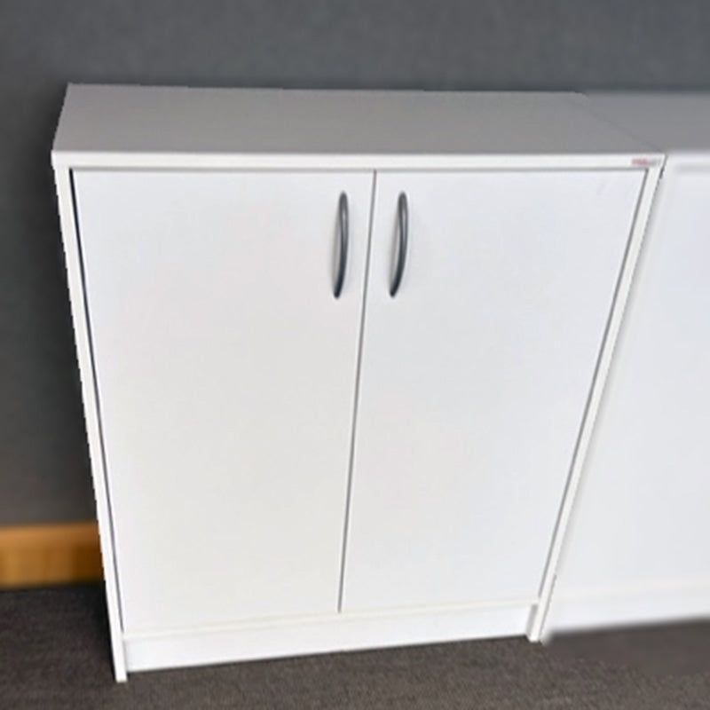 Skap 2P hvit slagdører Lanab Design 81 x 41 x 92