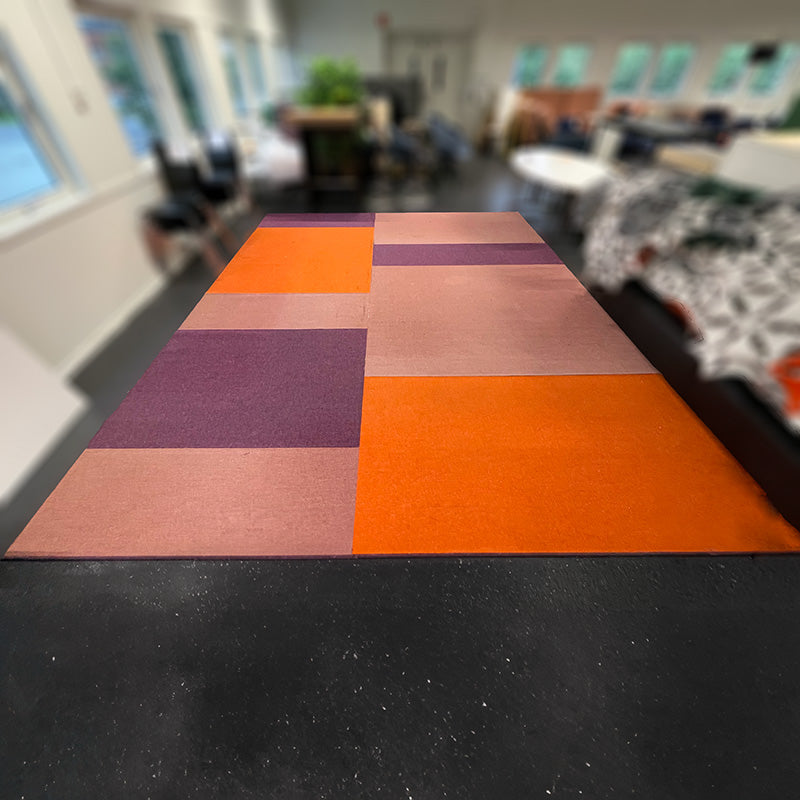 Teppe flerfarget 350 x 400
