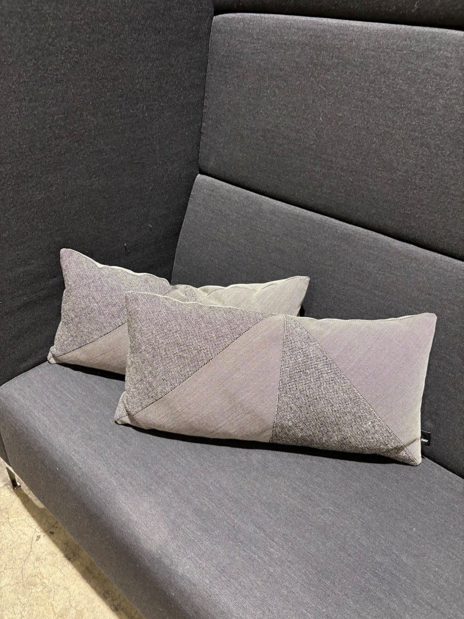 Pute grå Hay 60 x 30