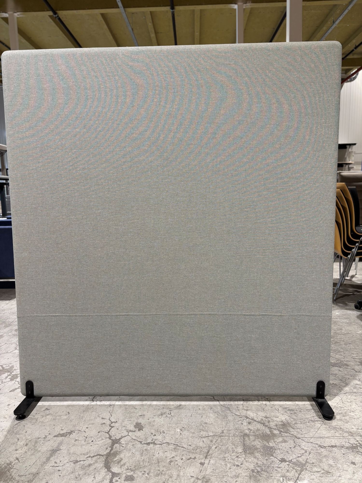 Skillevegg gulv grønn/beige melert 166 x 184 Kinnarps