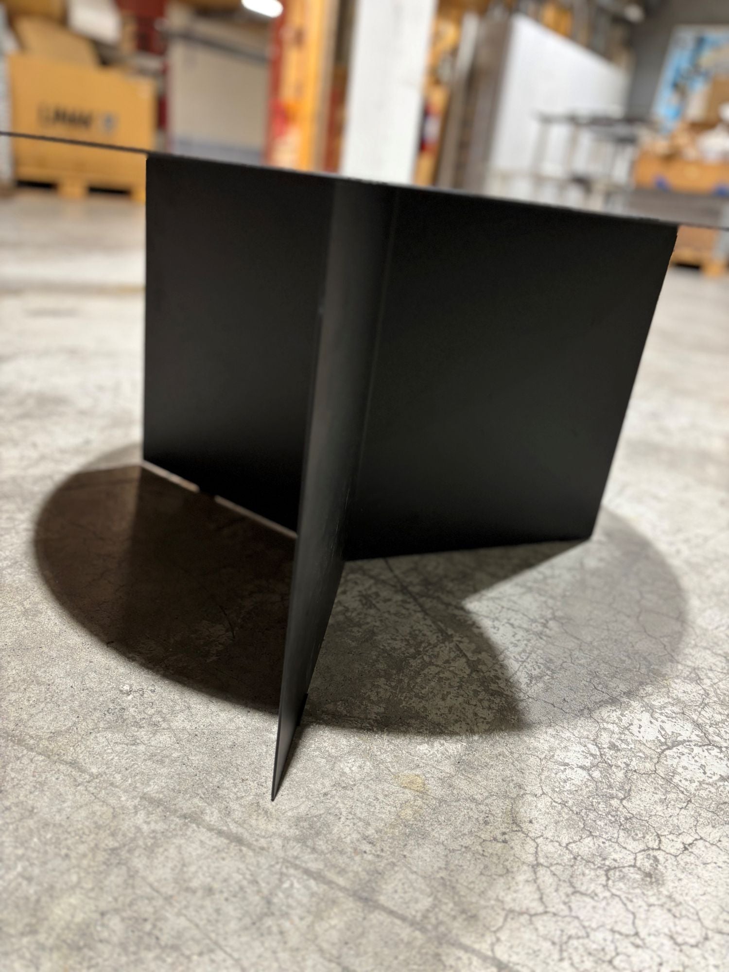 Sofabord sort Ø65 H36 Hay