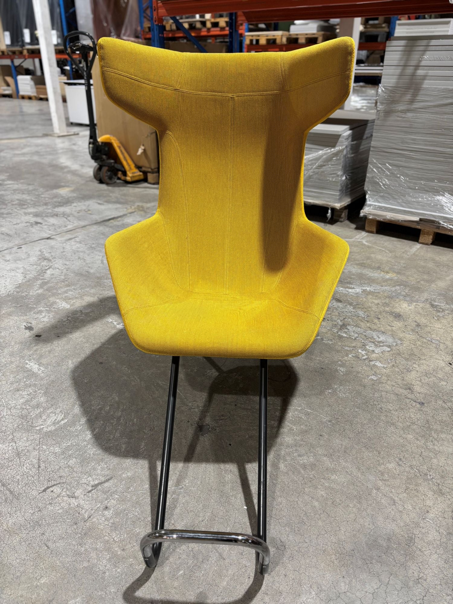 Loungestol gul Moroso Take a Line For A Walk