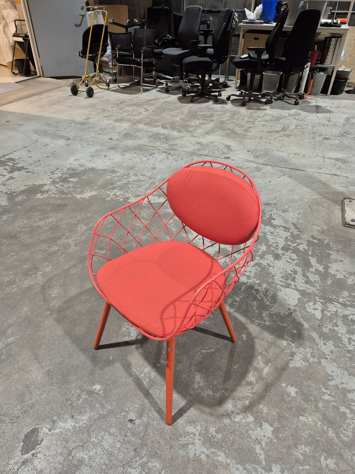 Konferansestol MAGIS Pina orange