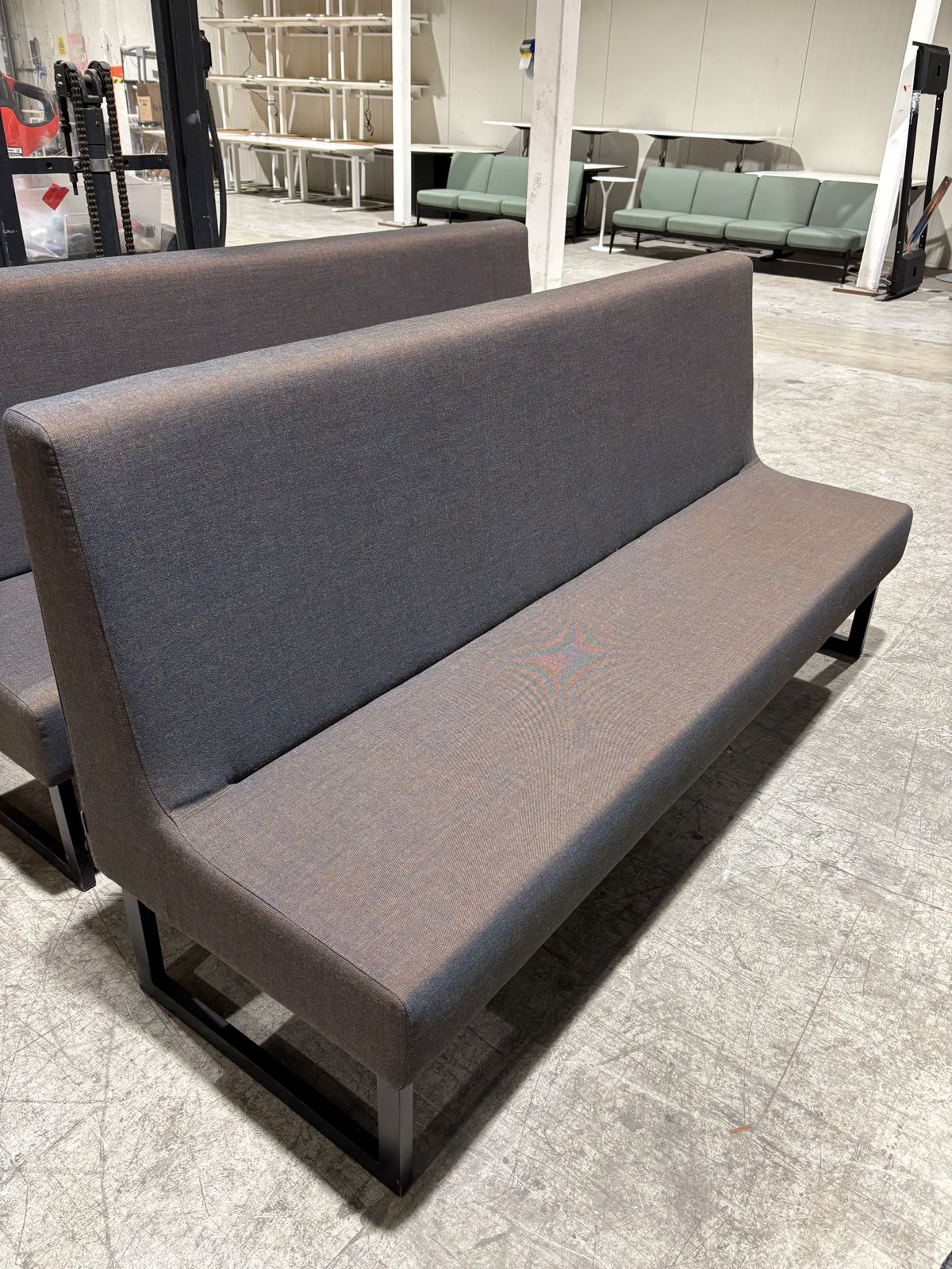 Sofa plomme/lilla B200 D64 H100 SH46 Sancal