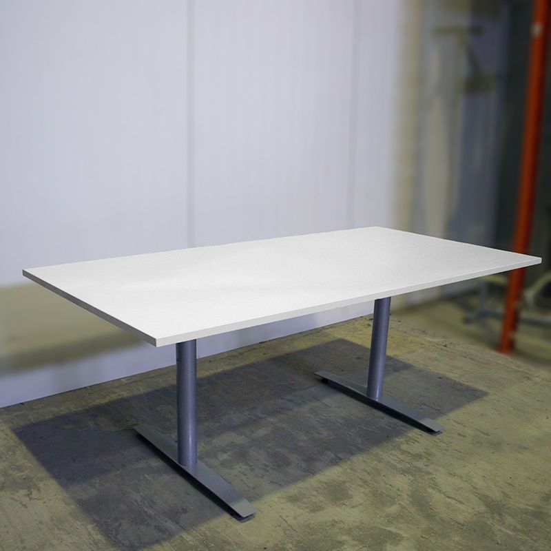 Plate hvit 140 x 70 cm rektangulært