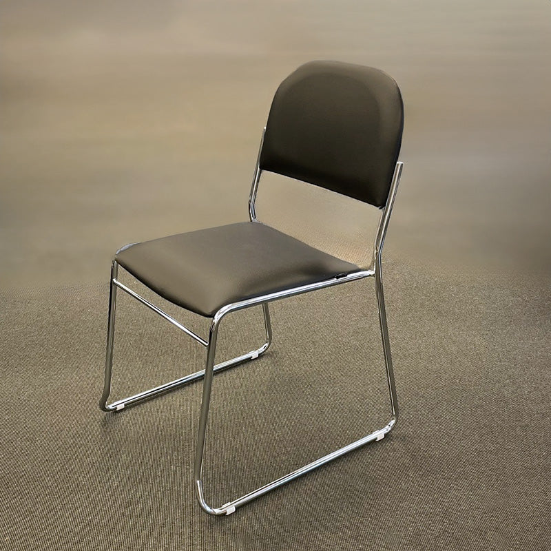Konferansestol sort KK Vesta krom meie understell