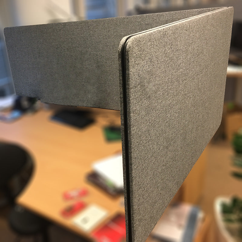 Skillevegg bord gråmelert 120 x 70 Lintex