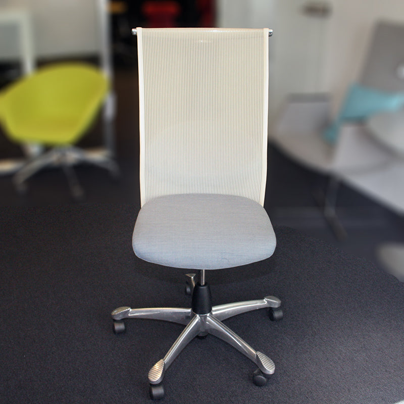 Konferansestol hvit/lys blå Håg H09 9272 Communication