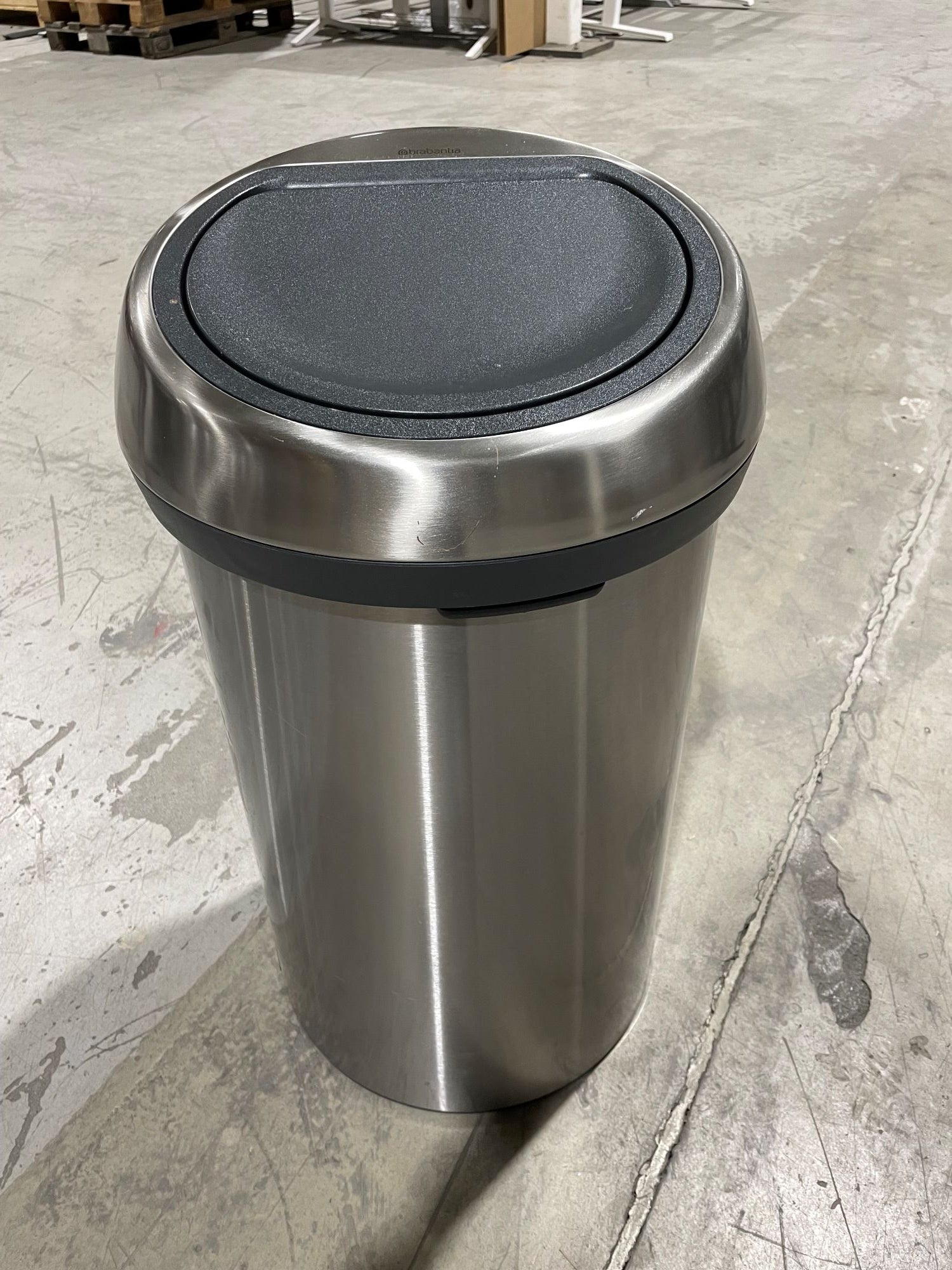Søppelbøtte krom 50 liter Brabantia