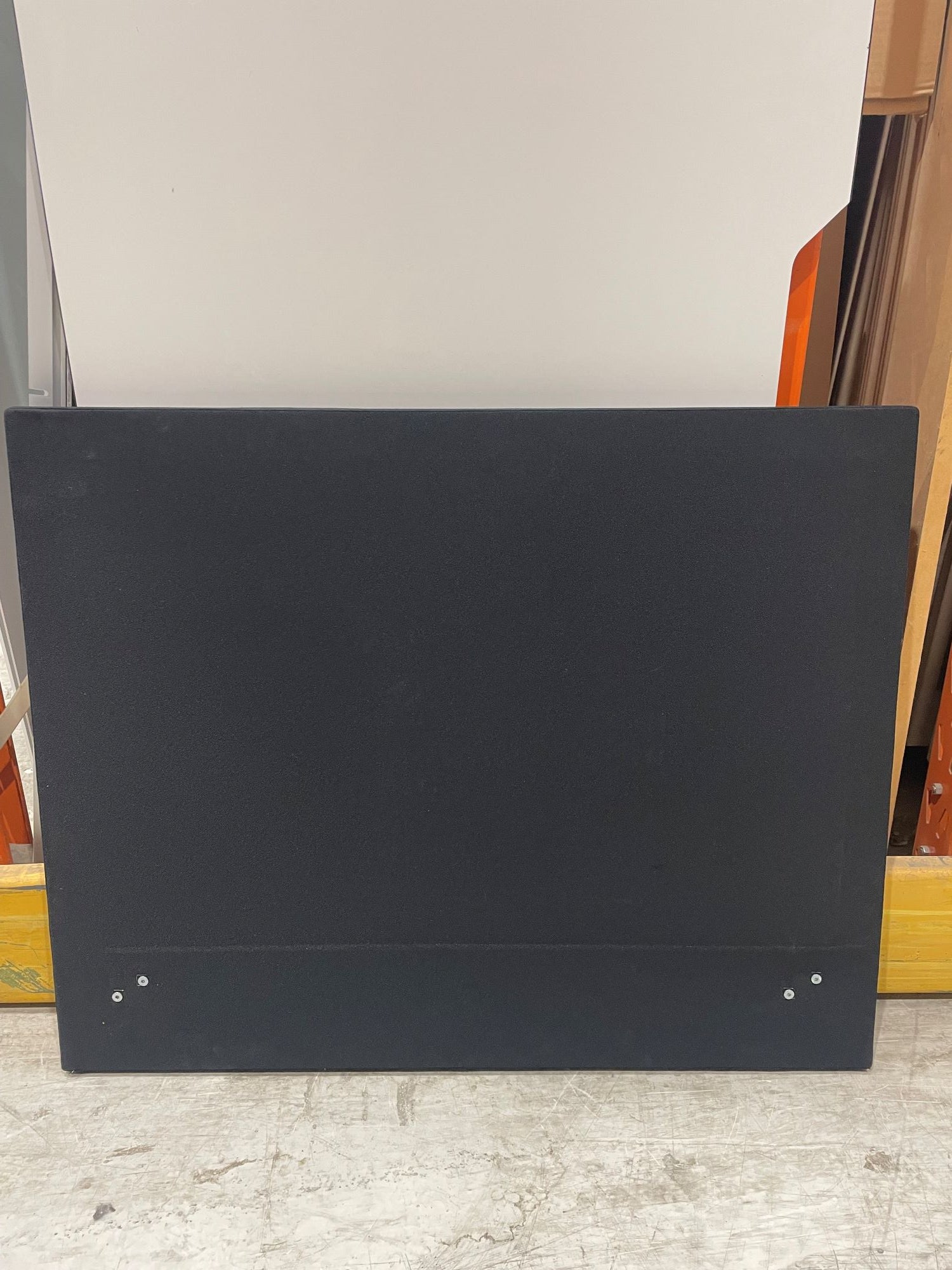 Skillevegg bord sort H80 B120 Zilenzio