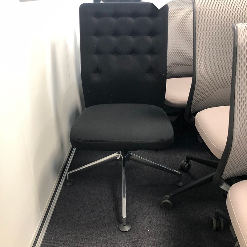 Kontorstol sort Vitra ID Trim