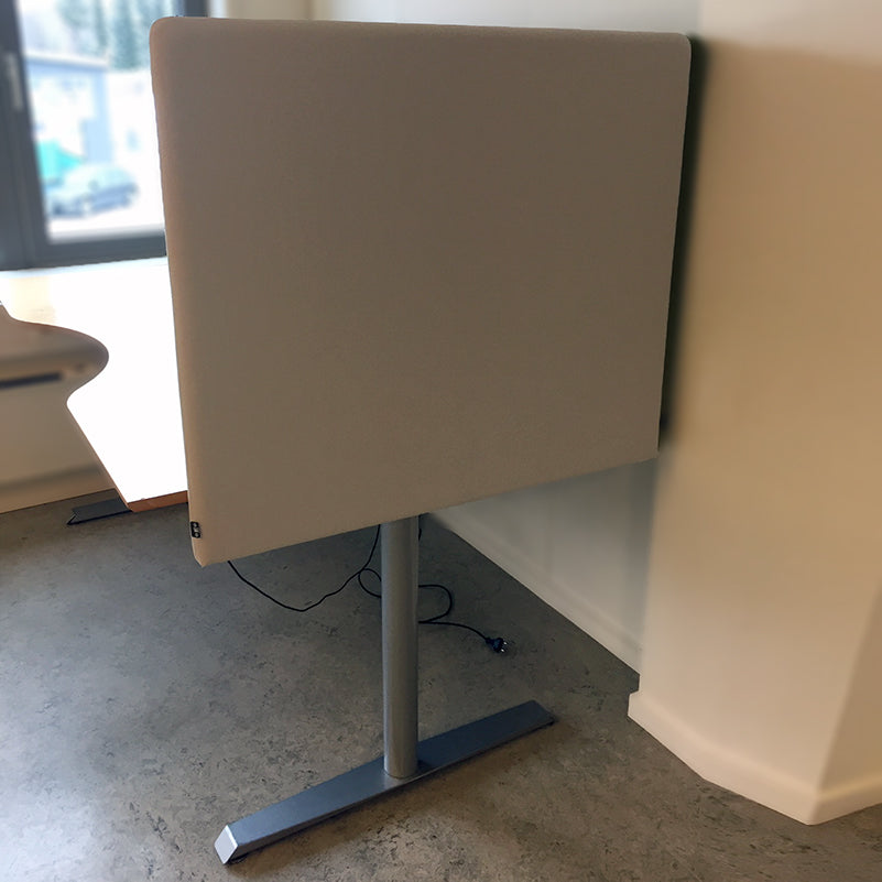 Skillevegg bord grå 90 x 76 EFG