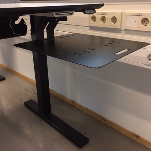 Sort PC-holder svingbar
