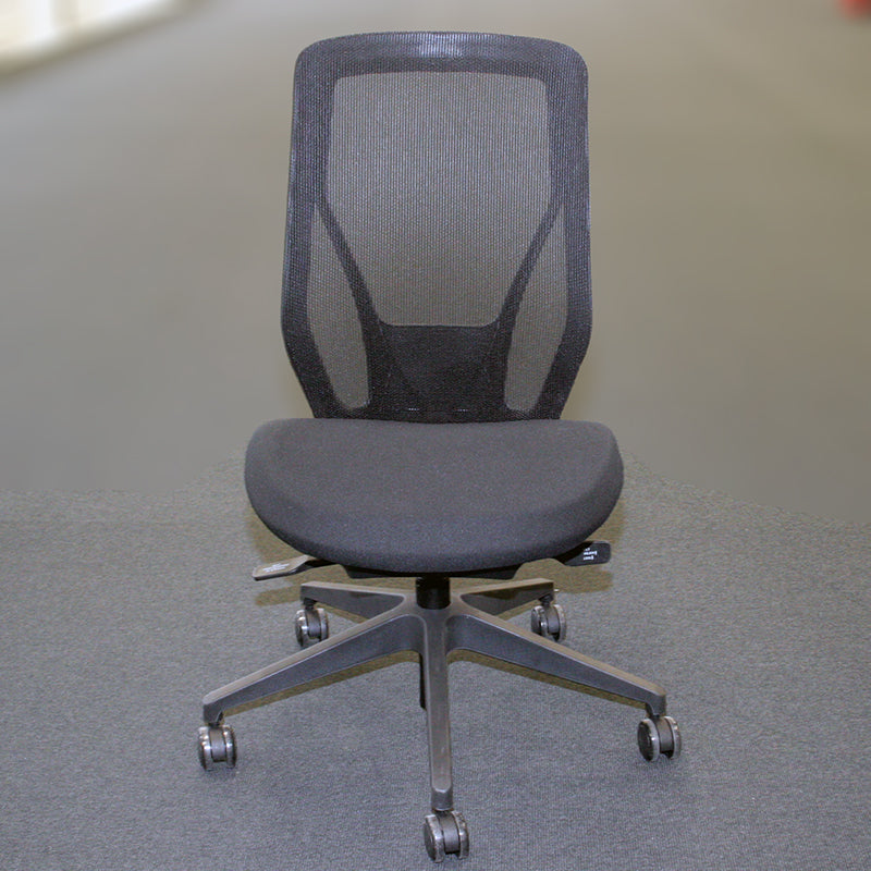 Kontorstol sort mesh IVAR