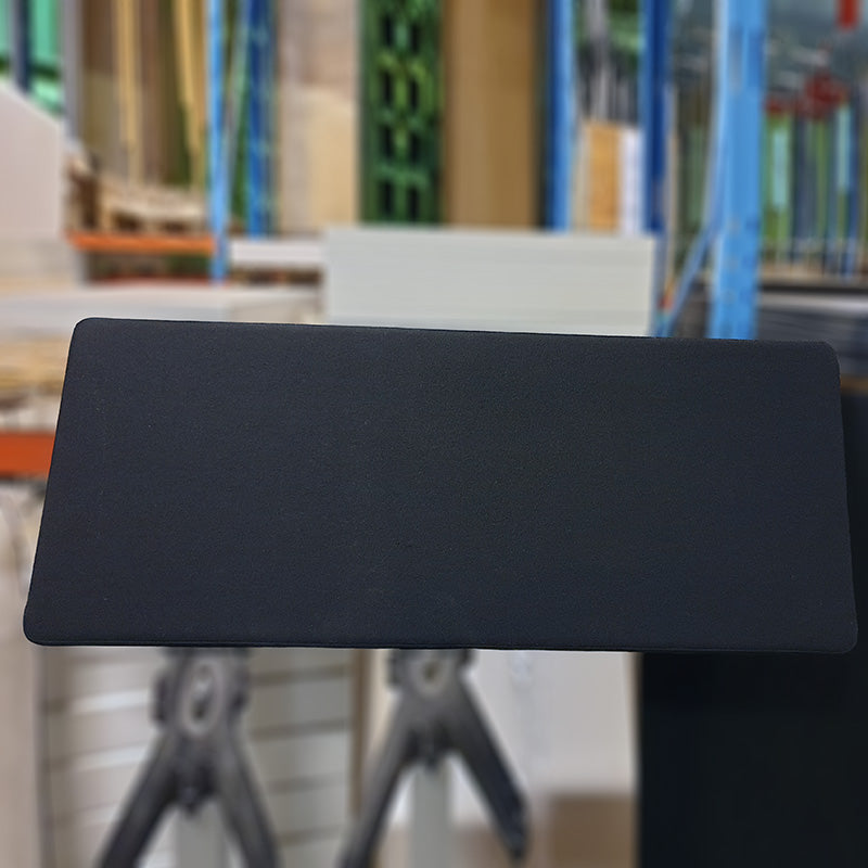Skillevegg bord sort 160 x 65 ull