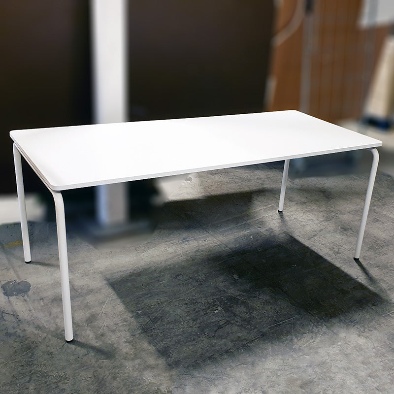 Møtebord hvit Four Design FourReal 74 180 x 80 cm sammenleggbart