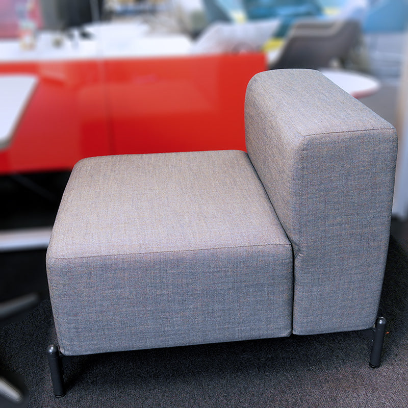 Loungestol grå our Design Four People lav rygg