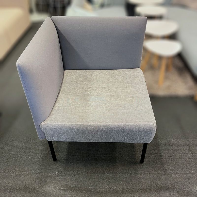 LK Hjelle Molto Flex enseter høyre grå sofa 83 x 80 x 88 cm