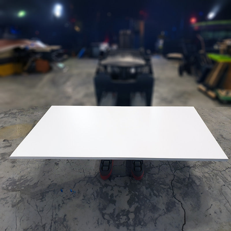 Plate hvit 160 x 80 cm