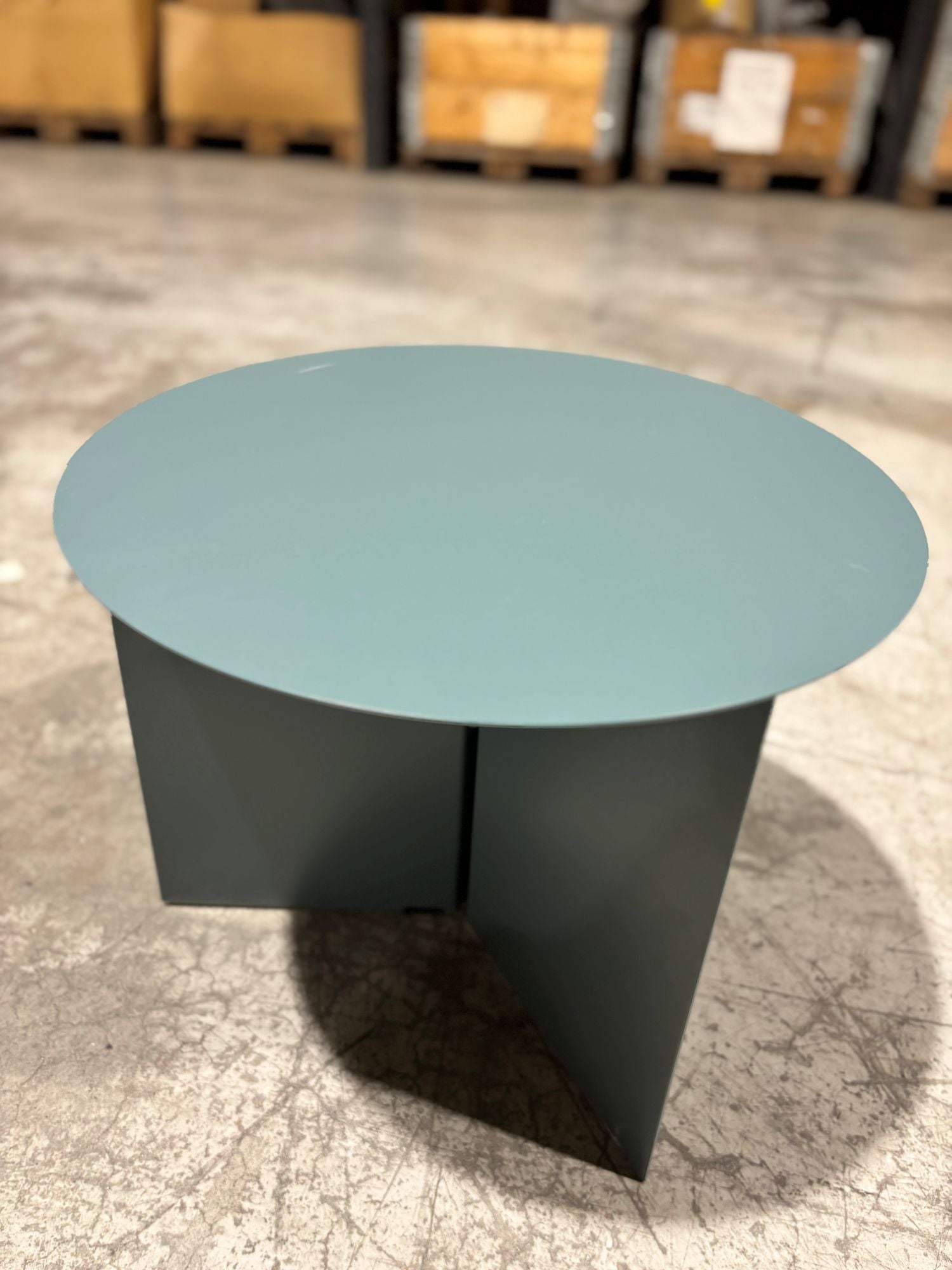 Sofabord turkis Ø45 H36 Hay