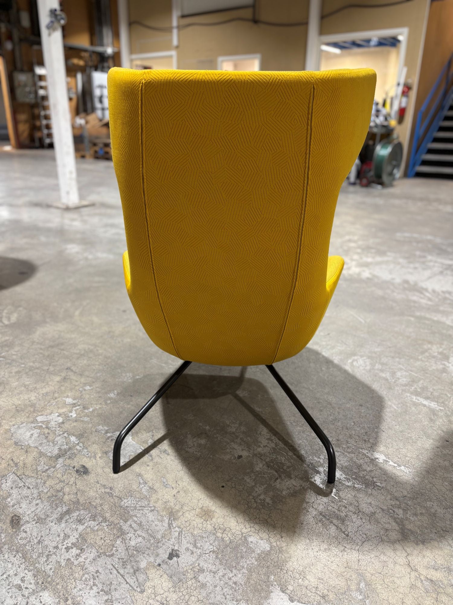 Loungestol gul Moroso Take a Line For A Walk