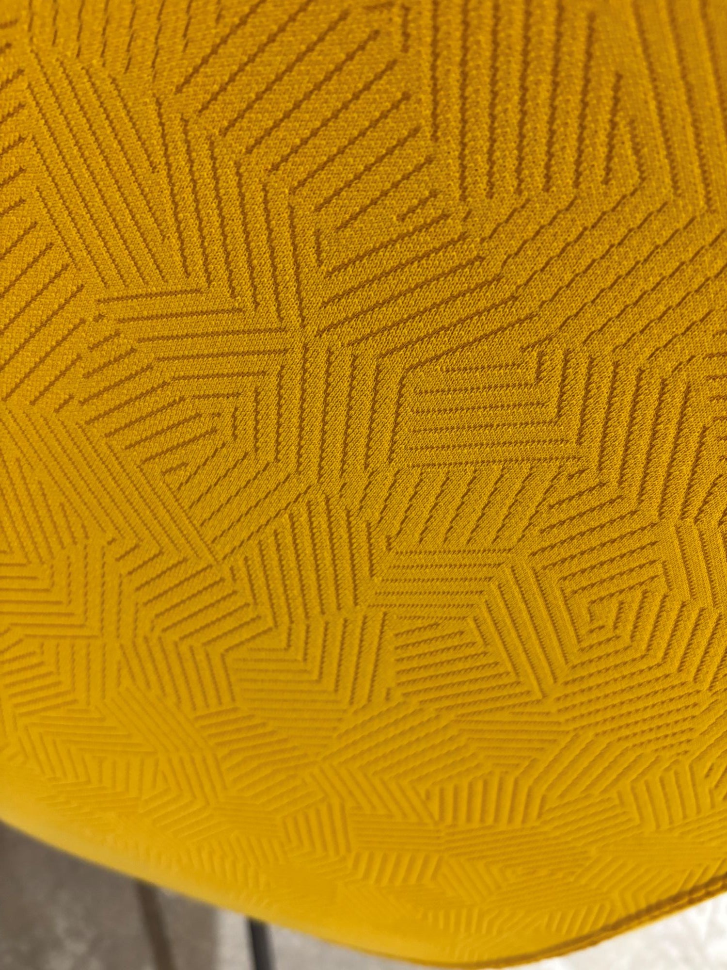 Loungestol gul Moroso Take a Line For A Walk