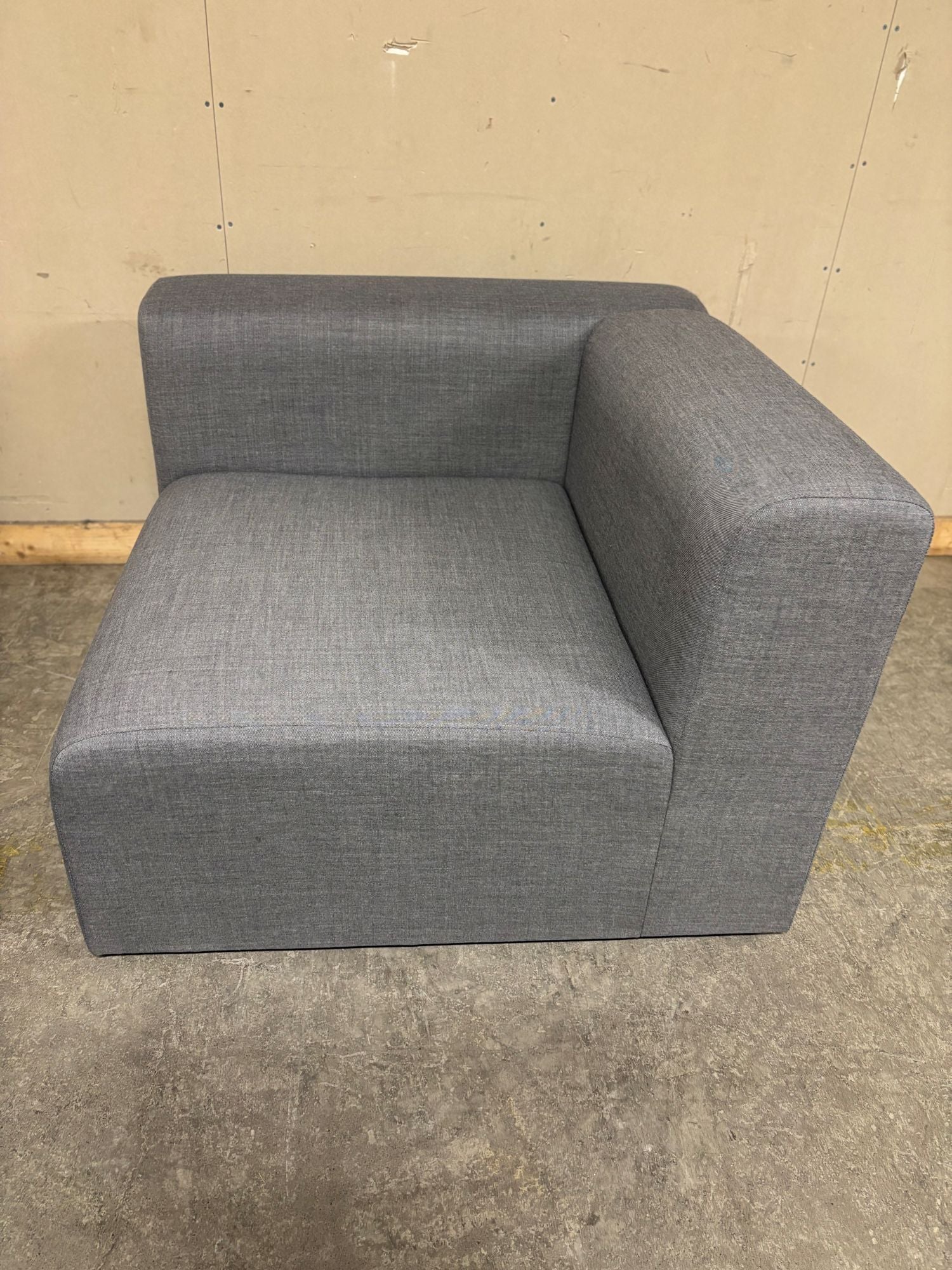 Modul hjørne gråmelert Hay Mags H68 D93 B93 sh40