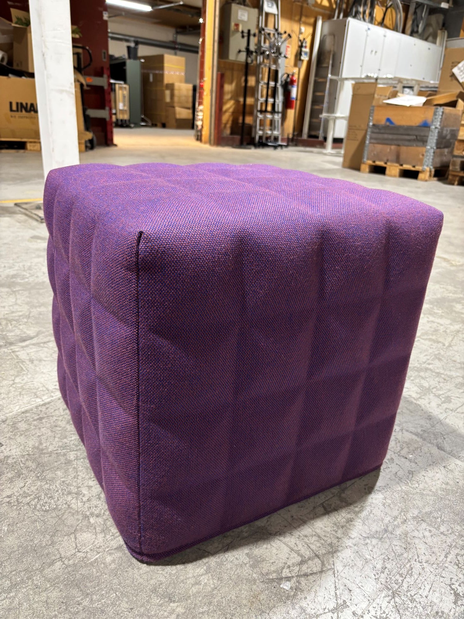 Puff  B50 D50 H45 lilla Buzzi Cube 3D Solo