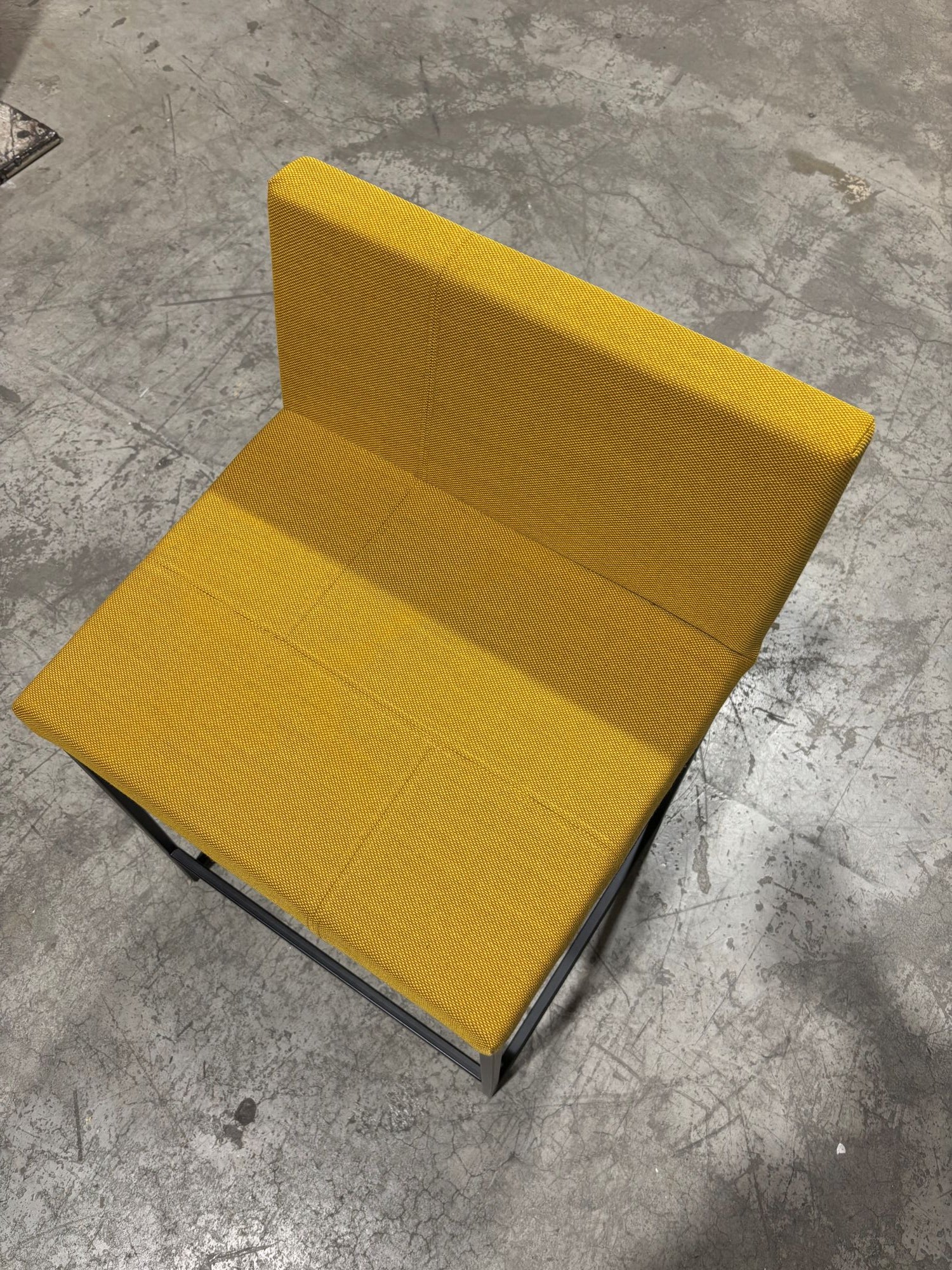 Barkrakk sennepsgul SH 64 sort understell