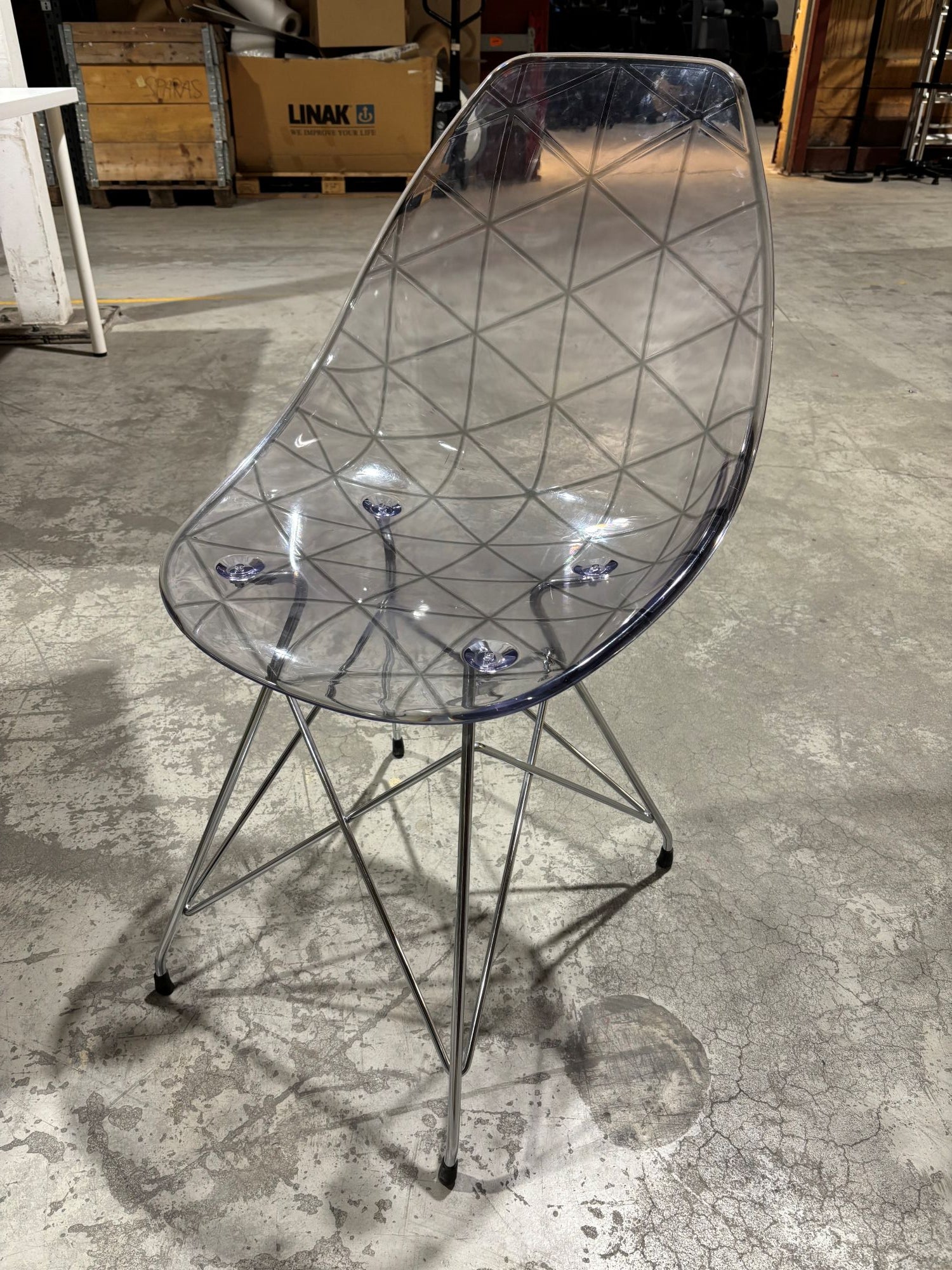 Konferansestol Dal Segno Furnishing krom understell