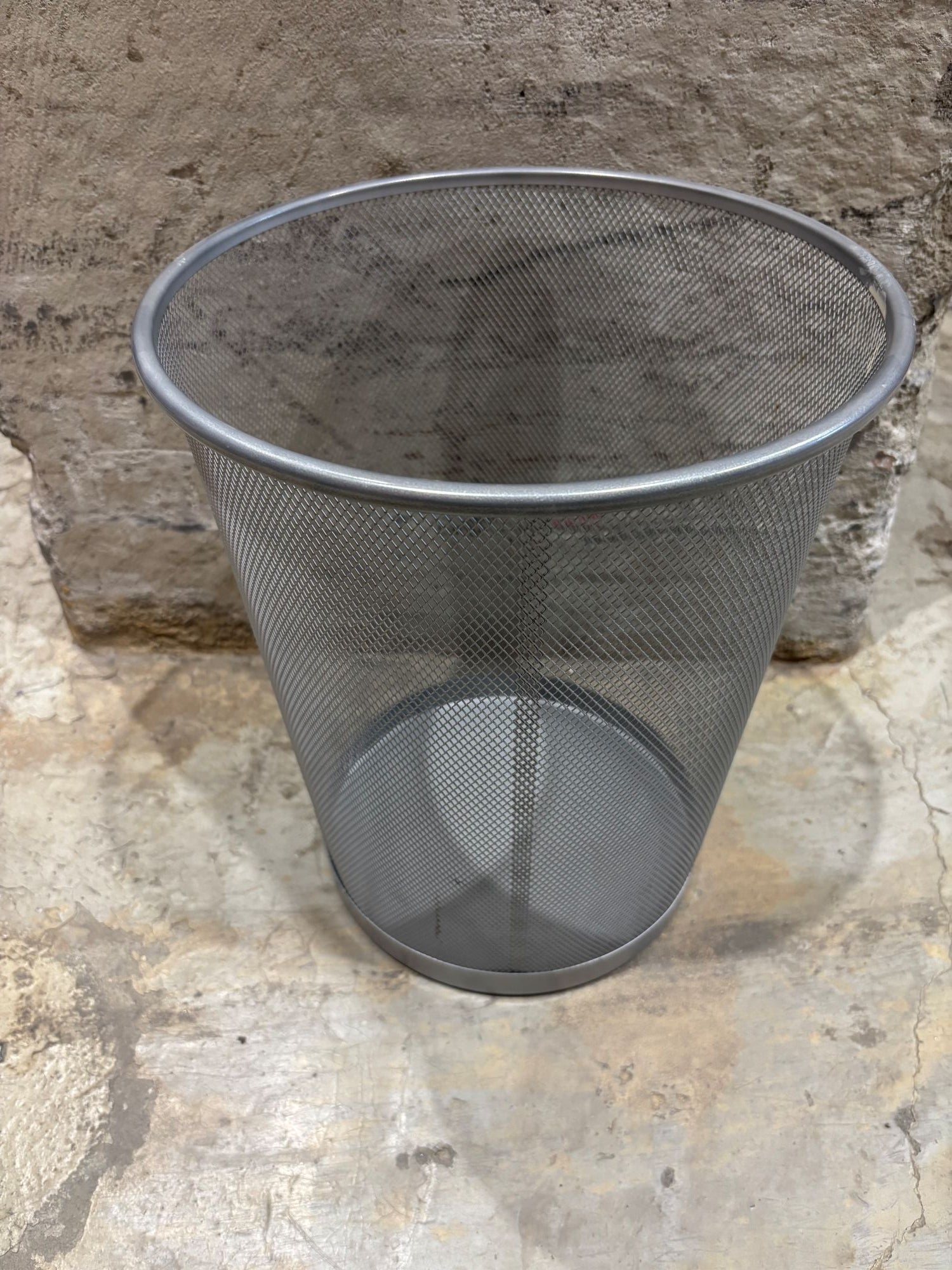 Søppelbøtte aluminium Ø30 H36