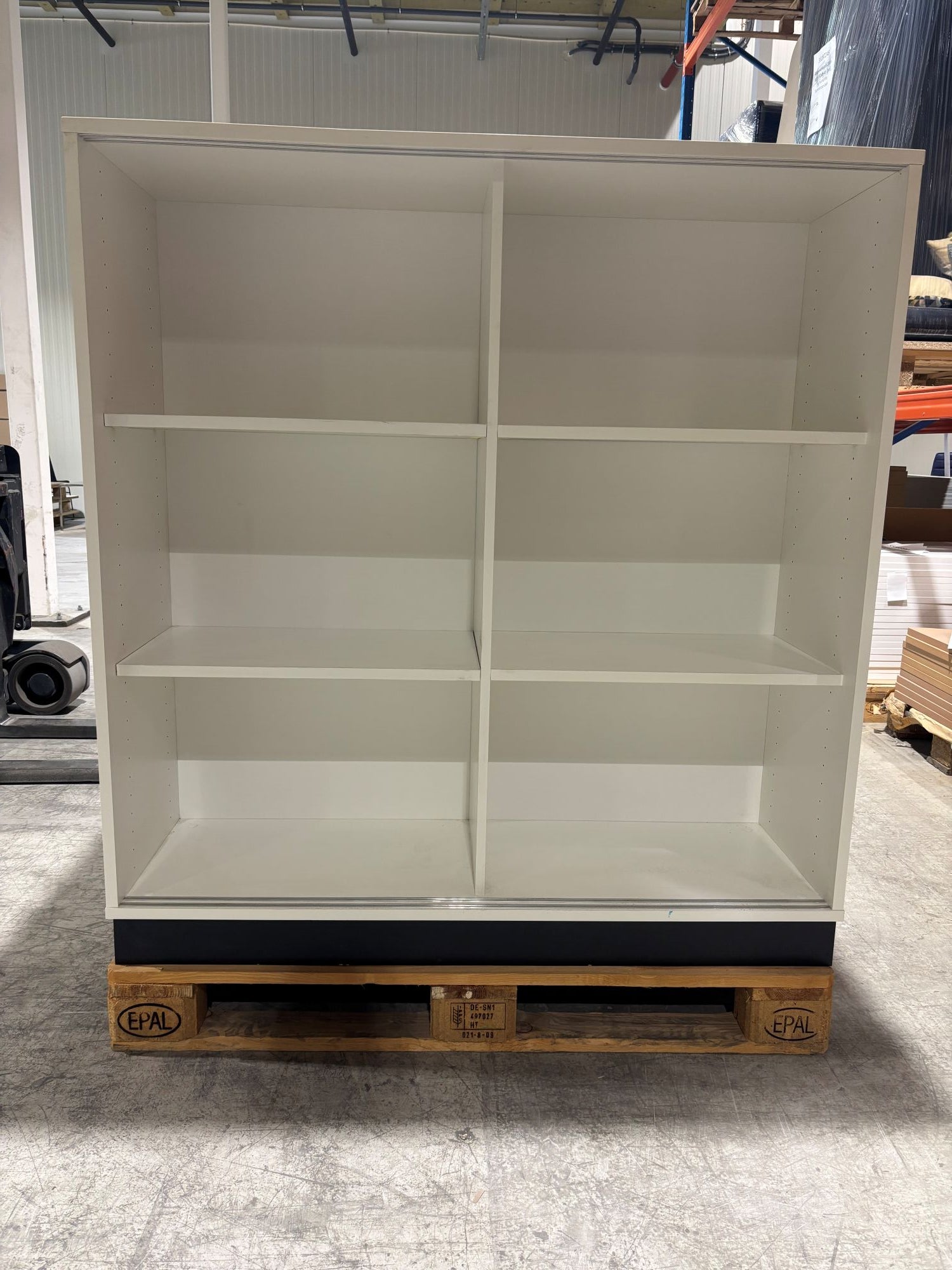 Reol hvit Holmris B120 D39 H127