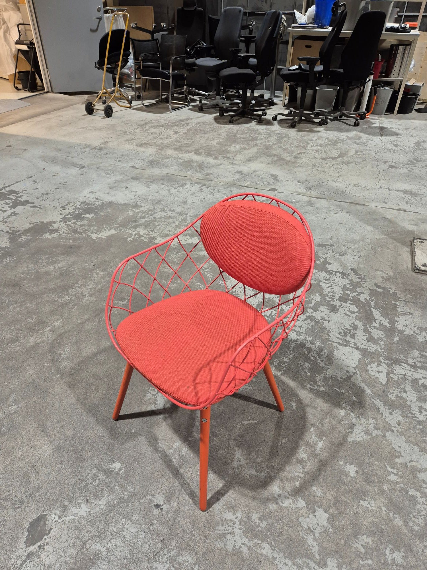 Konferansestol MAGIS Pina orange