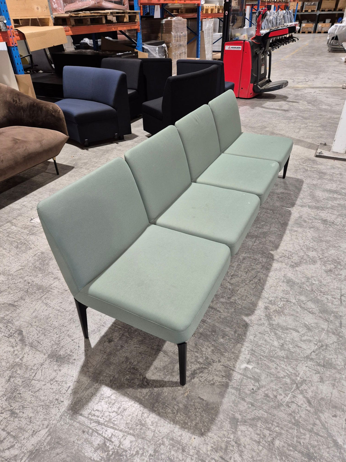Sofa 4 seter grønn PEDRALI