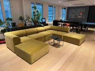 Modulsofa sennepsgul B340